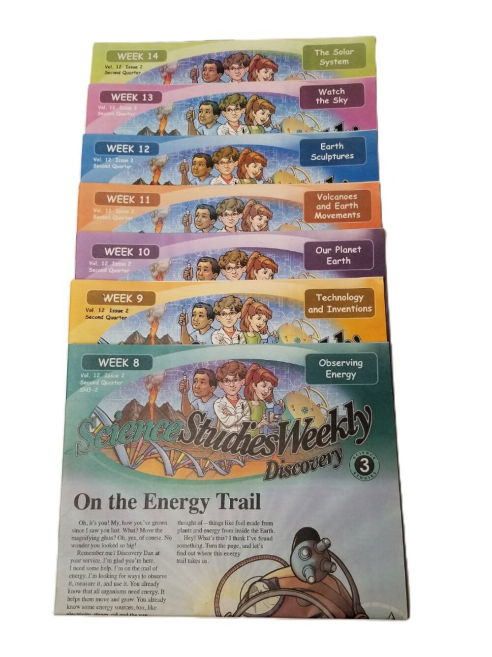 Science Studies Weekly Discovery Lot 7 Grade 3 Science Homeschool Newspapers